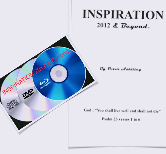 INSPIRATION 2012 & Beyond (Order The CD Edition Now!)